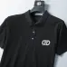 VALENTINO T-shirts Polo for men Pure black Pure white #A46701