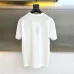 Versace T-Shirts Blue Milan Inspired Graphic Luxury Cotton Black/White #A54210