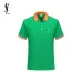 YSL T-Shirts Polo for MEN Black/White/Red/Green/Grey #A46706