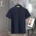 YSL T-Shirts Polo for MEN Pure black Pure white Pure blue Pure green #A46705