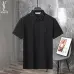 YSL T-Shirts Polo for MEN Pure black Pure white Pure blue Pure green #A46705