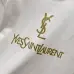 YSL T-Shirts for MEN Black/White #A47062