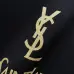 YSL T-Shirts for MEN Black/White #A47062