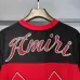 Amiri Red and Black Number 22 Mesh Jersey and Shorts Two Piece Set for Men #A54243