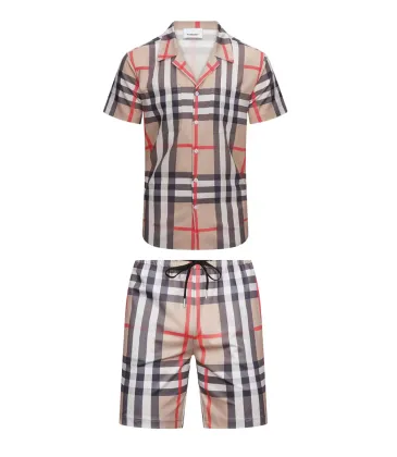 Burberry Set for Men Shirt and Short/One-piece short #A45140