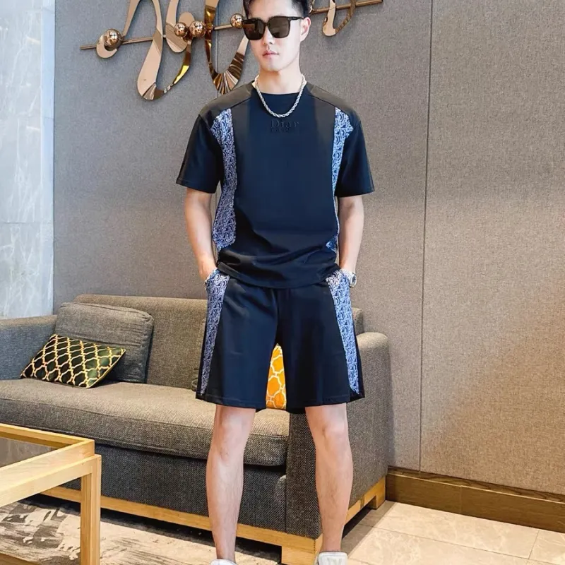 Dior tracksuits for Dior Short Tracksuits for men #A52567