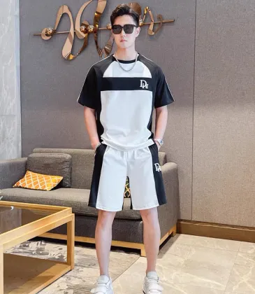 Dior tracksuits for Dior Short Tracksuits for men #A52574