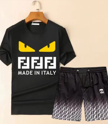 Fendi Tracksuits for Fendi Short Tracksuits for men #A53086