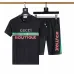 Gucci Tracksuits for Gucci short tracksuits for men #A21752