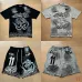 Hellstar Tracksuits Men's Hell Studios star Number 11 Wash Stain Printing tee #A53814