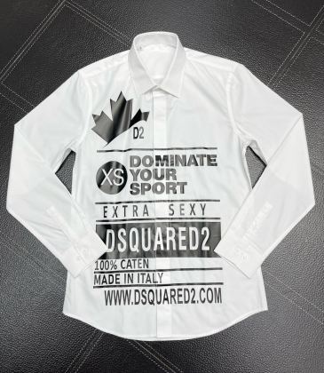 DSQ shirts for Dsquared2 long-sleeved shirts for men #A23526