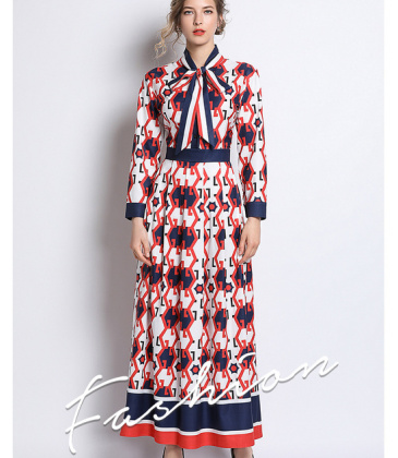 Famous Brand printed dress #9119998