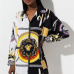 Versace Digital printed shirt dress #99116378