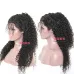  long curly hair black small volume front lace wig hand woven hood factory spot wholesale LS-030 #9116408