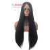 Hot Sale Europe and America wigs women's front lace chemical fiber long curly hair wig set factory spot wholesale #9116447