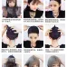 wig female ice silk hair with hair scarf wig body big wave long curl wig chemical fiber hair set (240g, 22in) #999909686