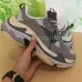 Balenciaga Crystal Sole Triple S Sneakers Mens Womens Casual Shoes Triple Green Yellow Paris 17FW Fashion Casual Platform stylist Shoes #9875243