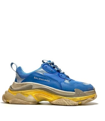 Balenciaga Unisex Shoes combination sole dirty old style Sneaker #9120080