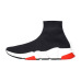 Designer Speed Trainer fashion men women Socks Boots black white blue red glitter Flat mens Trainers Sneakers Runner Casual Shoes #9130733
