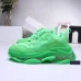 New Balenciaga 17FW Triple S Sneakers Mens Women Casual Shoes Triple S Clear Sole White Green Black Red Rainbow Sports Outdoor Dad Shoe #9875178