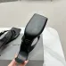 Balenciaga shoes for Women's Balenciaga Slippers Leather Square Black/White #A54189