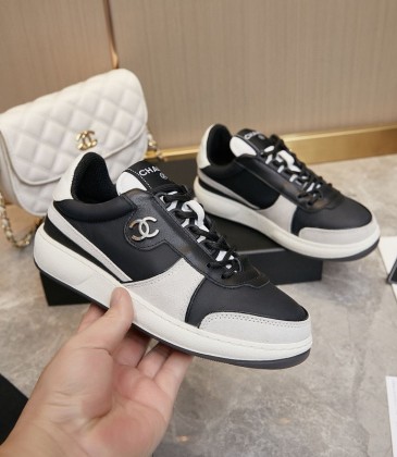 Chanel shoes for Men's and women Chanel Sneakers #A28405