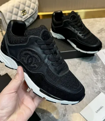 Chanel shoes for Men's and women Chanel Sneakers #A39630