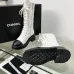 Chanel shoes for Women Chanel Boots CC High Boots Calfskin #A54030