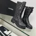 Chanel shoes for Women Chanel Boots CC High Boots Calfskin #A54030