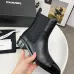 Chanel shoes for Women Luxury Designer Sheepskin Leather Ankle Boot #A54032
