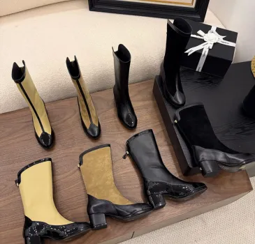 Chic Chanel Ankle Boots: Diverse Textures &amp; Styles for Elevated Fashion Statements #A54194
