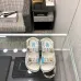 Chanel shoes for Women Chanel sandals Crochet Fashion Blue #A48693