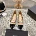 Women's Chanel Two Tone Slingback Flats #A45807