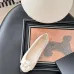 Chanel Light Brown Leather CC Camellia Ballet Flats Heel height:1.5cm #A53192