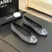 Chanel shoes for Women's Ballet flats Black #A48901