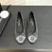 Chanel shoes for Women's Ballet flats Black #A48901