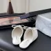 Chanel shoes for Women's Chanel Pumps Mule Chanel Couro Branca Black/White #A54183