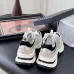 Chanel shoes for Women's Chanel Sneakers Trainers - Calfskin &amp; suede calfskin #A54186