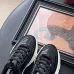 Chanel shoes for Women's Chanel Sneakers Trainers - Calfskin &amp; suede calfskin #A54186
