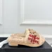 Chanel shoes for Women's Camellia Platform Slippers Heel Height:4cm #A54029