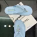 Chanel shoes for Women's Chanel Fashion flip flops Black/Blue/Yellow/White #A48698