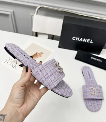 Chanel shoes for Women's Chanel slippers #A50505