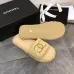 Chanel shoes for Women's Chanel slippers Black/Blue #A47904