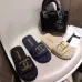 Chanel shoes for Women's Chanel slippers Black/Blue #A47904