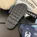 Chanel shoes for Women's Chanel slippers Black/Blue #A47923
