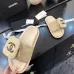 Chanel shoes for Women's Chanel slippers Black/Blue #A47923