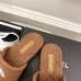 Chanel shoes for Women's Chanel slippers Black/White/Pink/Brown #A47867