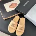 Chanel shoes for Women's Chanel slippers Black/White/Red #A47908