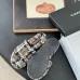 Chanel shoes for Women's Chanel slippers Black/White/Red #A47908