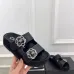 Chanel shoes for Women's Chanel slippers Camellia Black #A48713